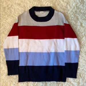 Garage brand stripped sweater.